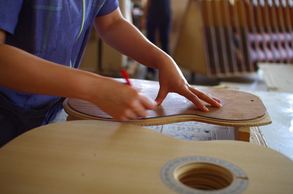 Fabricación de guitarras José Torres